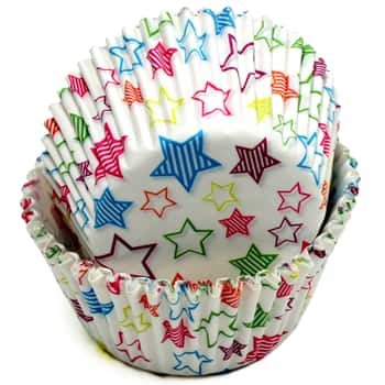Stars Baking Cups - 50-Pack