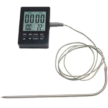 Digital Thermometer & Timer with Probes