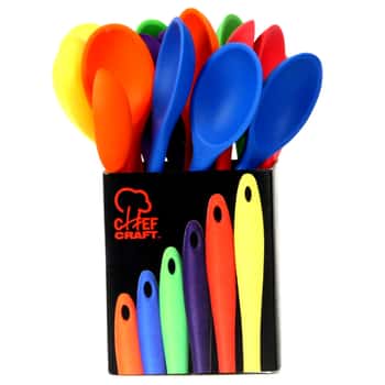 Silicone Basting Spoons Shelf in Floor Display