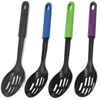 Basic Nylon Slotted Spoons - Choose Your Color(s)