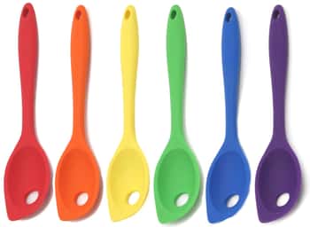 Premium Silicone Mixing Spoons - Choose Your Color(s)