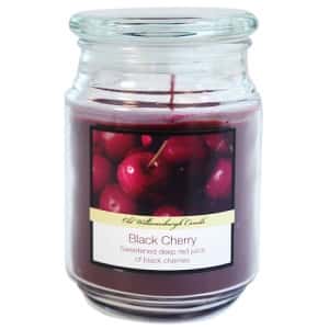 Black Cherry Candle 18 oz. - Nicole Home Collection