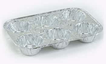 Aluminum Muffin 6 Cavity - Nicole Home Collection