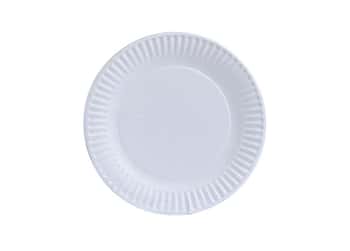 White 6'' Paper Plates by Nicole Home Collection - 100-Packs