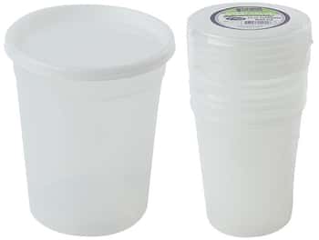 32 oz. Deli Container w/ Lids 5-Packs  - Nicole Home Collection