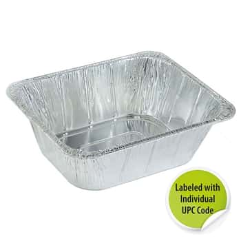 Aluminum 1/2 Extra Deep Pan - Individually Labeled w/ Upc  - Nicole Home Collection