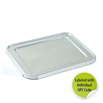 1/2 Size Aluminum Lid - Individually Labeled w/ Upc - Nicole Home Collection