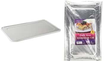 Full Size Aluminum Lid - 5-Packs - Nicole Home Collection
