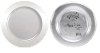 Magnificence - 10.25" Plastic Plate - 30-Packs - Clear - Lillian