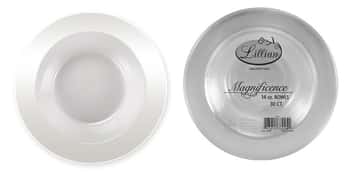 Magnificence - 14 oz. Plastic Bowls - 30-Packs - Clear - Lillian