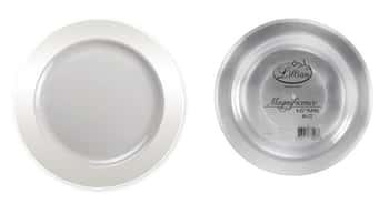 Magnificence - 6.25" Plastic Plate - 40-Packs - Clear - Lillian