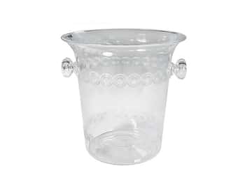 Clear 1.5 Quart Mini Plastic Ice Buckets by Party Dimensions