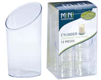 Mini Clear Plastic Cylinder - Lillian
