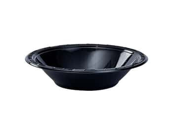 Black 12oz Plastic Bowls by Hanna K. Signature - 50-Packs