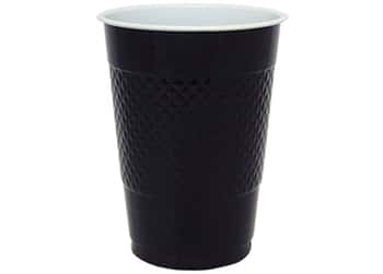 Black 18oz Pastic Cups by Hanna K. Signature - 50-Packs