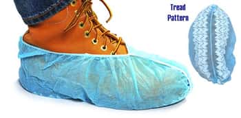 Non-Skid Disposable Shoe Covers (Polyproylene) - Size: XL