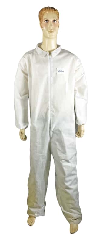 SMS Disposable Coveralls w/ Collar - Size: Small