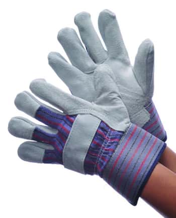 Premium Grade Shoulder Split Leather Palm  Gloves - Size: Large