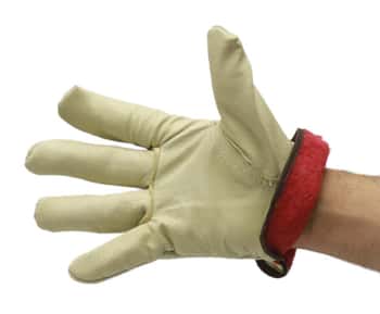 Jersey Lined Pig Skin Driver Gloves w/ Keystone Thumb - Size: Large