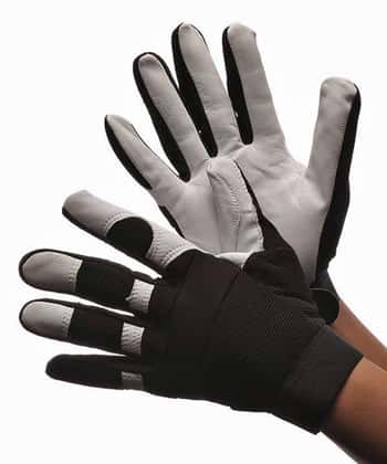 Goat Skin Mechanic Gloves - Size: Small