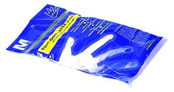Lightly Powdered Disposable Latex Gloves - 10-Packs - Size: Large