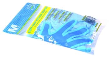 Lightly Powdered Disposable Nitrile Gloves - 10-Packs - Size: Large