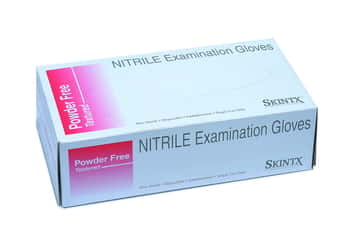 Medical Grade Powder Free Disposable Nitrile Gloves - Skintx - Size: XS