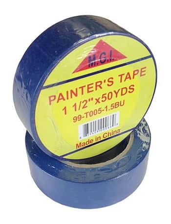 Blue Painter's Masking Tape -1.5" x 50 yd