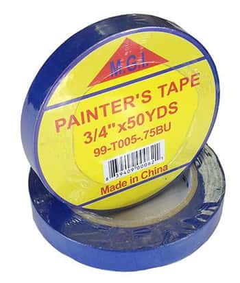 Blue Painter's Masking Tape - 0.75" x 50 yd
