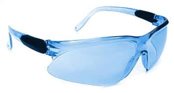 Wisdom Safety Glasses - Blue Lenses