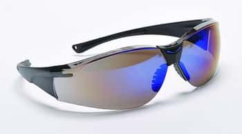 Viper Safety Glasses - Blue Mirrored Lenses