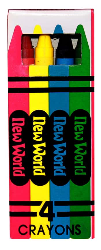 4-Pack of Crayons