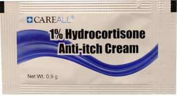 CareALL 0.9g Hydrocortisone Cream Packet