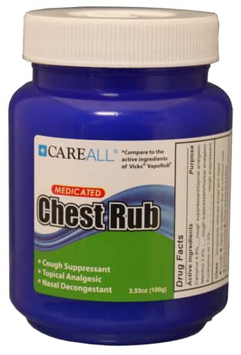 CareALL 3.53 oz. Medicated Chest Rub