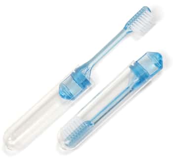 2-Piece Travel Toothbrushes