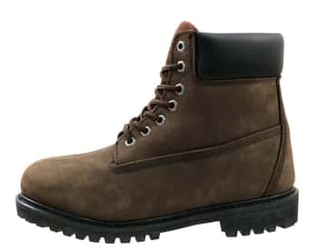 Men's Premium Nubuck Work & Hunting Boots - Brown