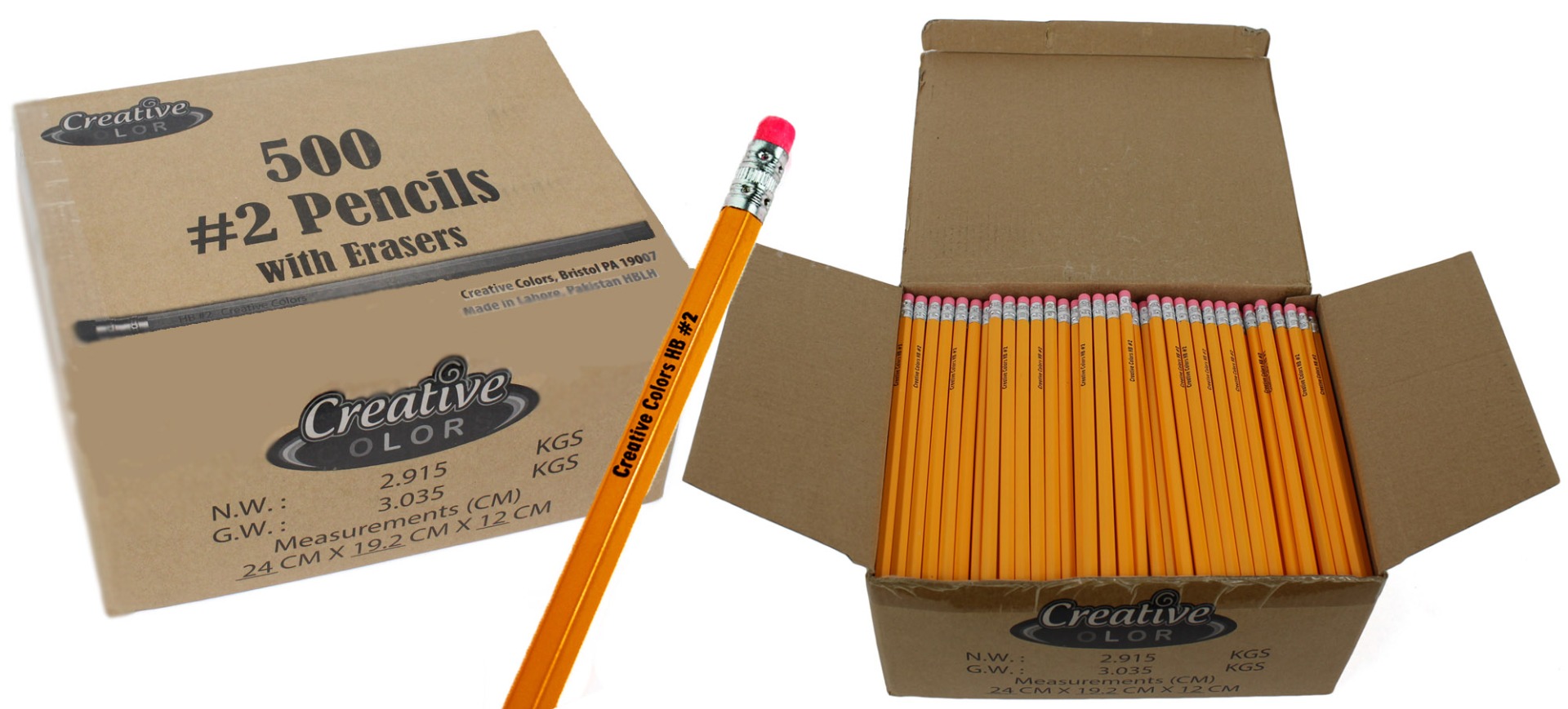 Yellow #2 Pencils