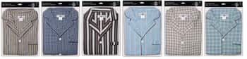 Men's Pajama Set w/ Front Pocket - Assorted Patterns