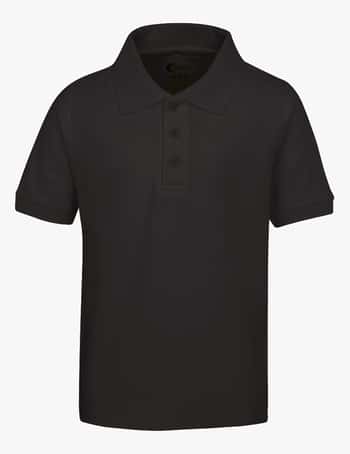 Men's DRI-FIT Short Sleeve Polo Shirts - Black - Choose Your Sizes (Small-2X)