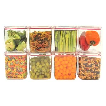 2.75 Qt. Visto Max Cube Containers - 8-Pack