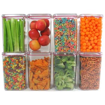 4.23 Qt. Visto Max Cube Containers - 8-Pack