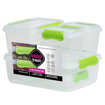 Visto Fresh Containers - Variety Set  - 6-Pack
