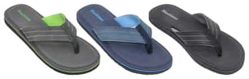 Men's Thong Sport Sandals w/ Cloth Strap - Sizes 7-13