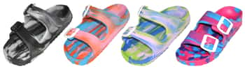 Children's Tie-Dye Arizona Sandals w/ Soft Footbed