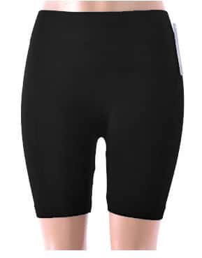 Women's Seamless Bike Shorts - Black - One Size