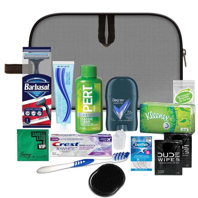 Men's travel hygiene kit sales