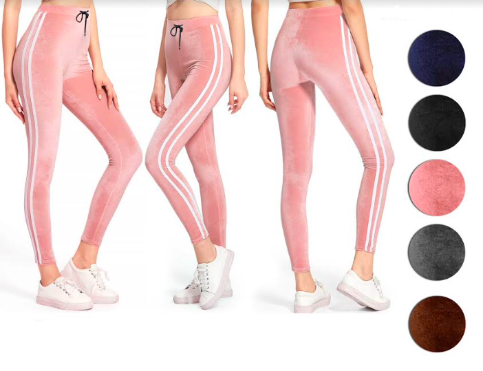 Piped Side Sporty Zip-Up Leggings - Women - Ready-to-Wear