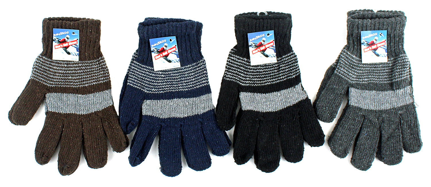 Wholesale Winter Knit Magic Gloves Assorted Colors