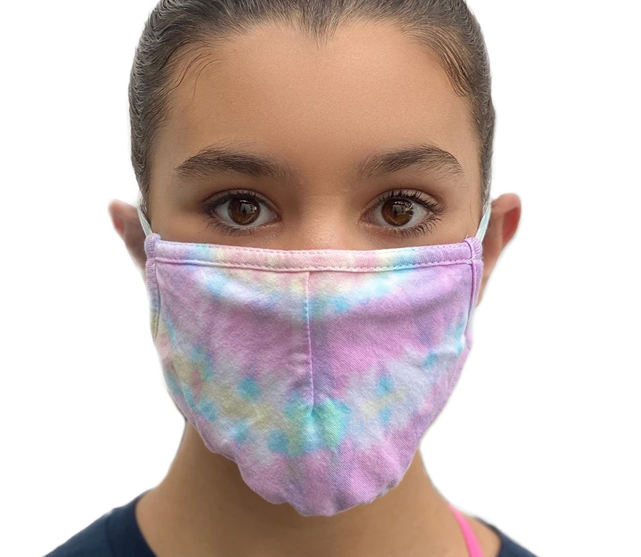 100% Cotton ReusaBle Face Masks - SherBert Dyed