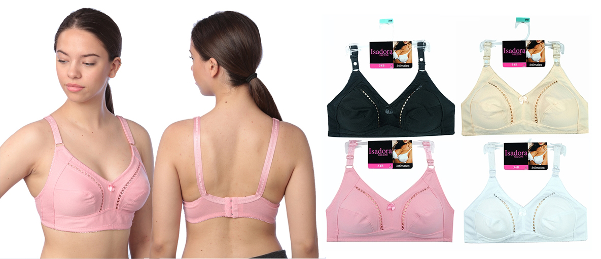 Women's Nonpadded Minimizer BRAs w/ Lattice Trim
